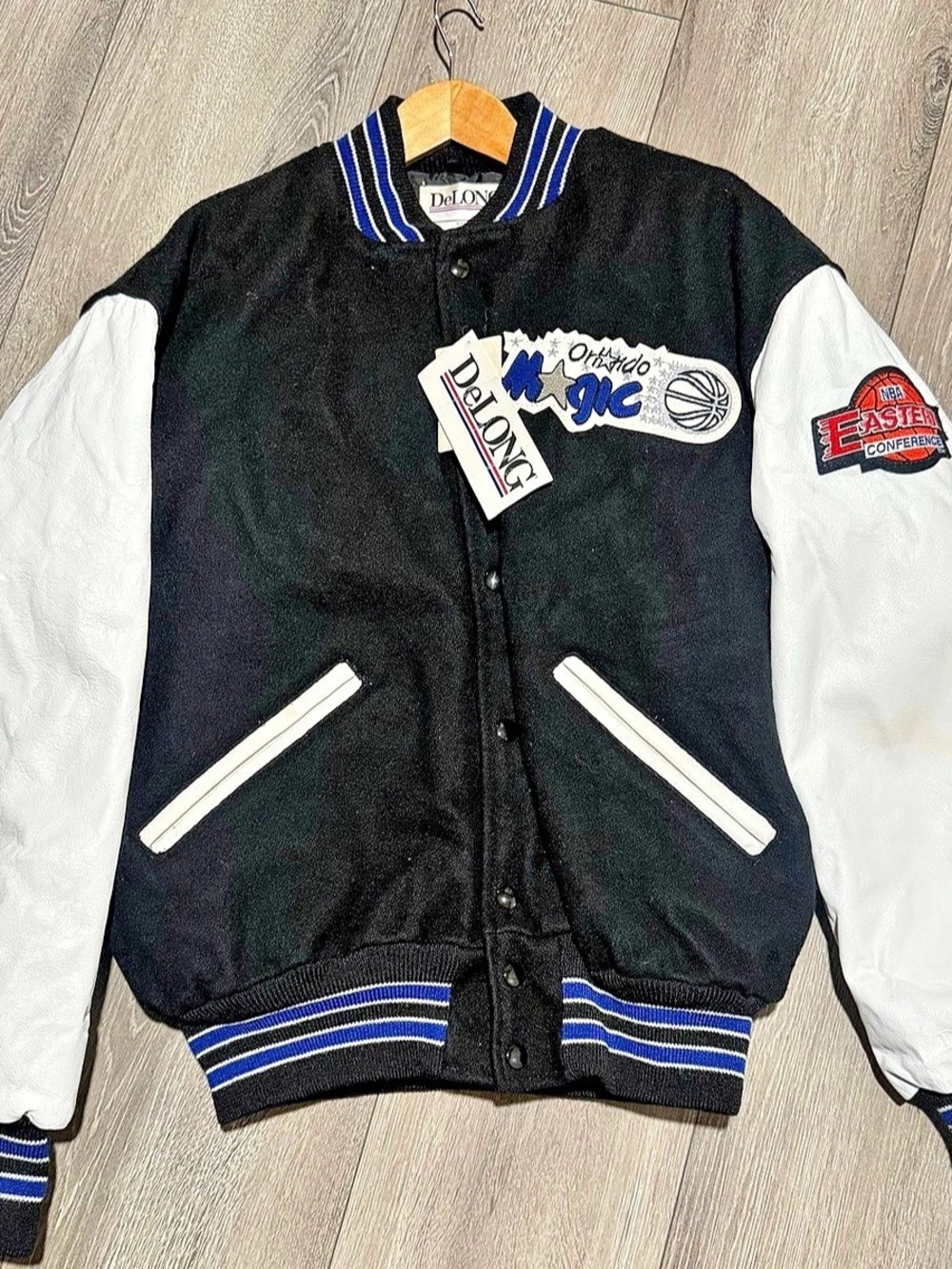 DeLONG Orlando Magic NBA varsity jacket Black & White